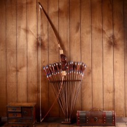 Сувенир Лук со стрелами из бамбука