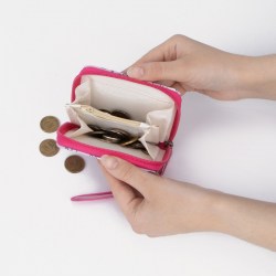 Кошелёк детский Котята 10х8.5х2 см, розовый