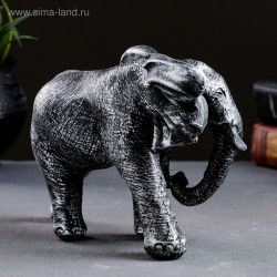 Статуэтка фигура Слон африканский серебро 18 см