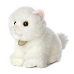 Игрушка мягкая Кошка Белая