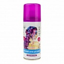Спрей-краска для волос в аэрозоли, для временного окрашивания, цвет фиолетовый, 120 мл
