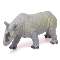 Фигурка животного Белый носорог длина 27 см  