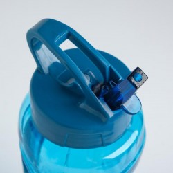 Бутылка для воды, 900 мл, на подвесе, со вставкой 8х24.5 см ,микс