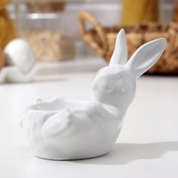 Подставка для яиц заяц кролик, 12,5×8×9,5 см