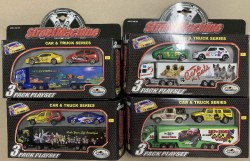 Набор машин (3 штуки), 4 вида в коробке