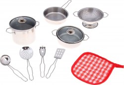 Набор металлической посуды, "Кулинарное искусство-4", 9 предметов