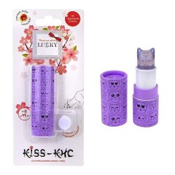 Kiss-Кис, парфюмированный стик, горный пион, 5 гр, блистер с тестером