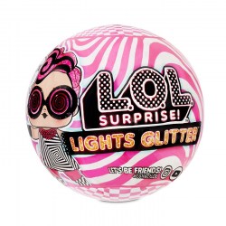 Кукла L.O.L. Surprise Lights Glitter Блестящая серия Неон, светятся в темноте