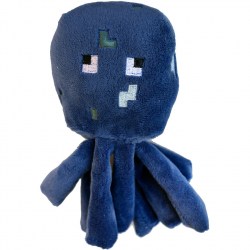 Мягкая игрушка Плюшевый осьминог из Майнкрафт 16х8х6 см
