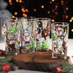 Набор стаканов «Рождественская сказка», 250 мл, 6 шт