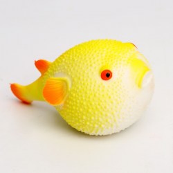 Мялка Рыбка с пастой, цвета МИКС