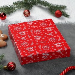 Блюдо Дедушка Мороз 19,5×17×2,5 см