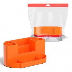 Настольная пластиковая подставка "Victoria Neon Solid" оранжевый 