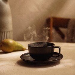 Carbon глянец чашка 300 мл