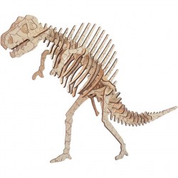 Спинозавр деревянный 3D пазл 