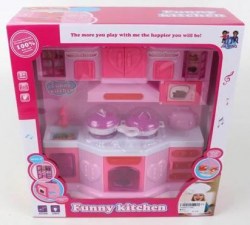 Набор Кухня 'Funny kitchen' (свет,звук) розовый