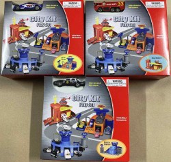 Набор Парковка с машинкой, 3 вида в коробке