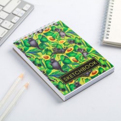 Скетчбук "Sketchbook avocado"  А6, 80 листов