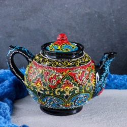 Чайник 1л Самарканд, цвет в ассортименте 