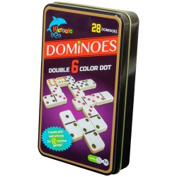 Наст.игра "Домино" в жестяной коробке арт.WGC085A
