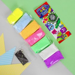 Набор креативного творчества Воздушный пластилин серия Air Clay 7 цветов