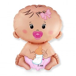Воздушный шар фольгированный 26 Малыш девочка