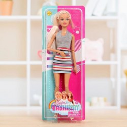 Кукла модель шарнирная «Эмма» в платье