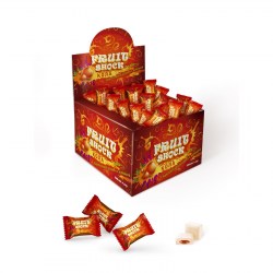 Жевательная резинка Fruit Shock с начинкой кола, 4 г 6255460