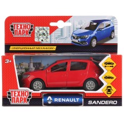 Модель машины Renault Sandero 12 см