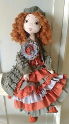 Текстильная кукла 50 см
