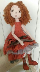 Текстильная кукла 50 см