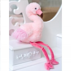 Мягкая игрушка Фламинго, 18см.