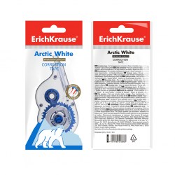 ErichKrause® Корректирующая лента"Arctic white,5мм*8мм(в пакете