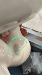 уценка Блюдо для торта и пирожных Заяц Кролик 21×16×9,5 см