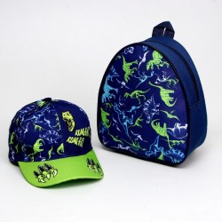 Детский набор динозавры Roar, рюкзак, кепка