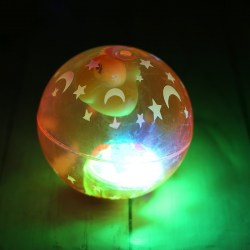 Мяч световой Уточка с водой 6,5 см