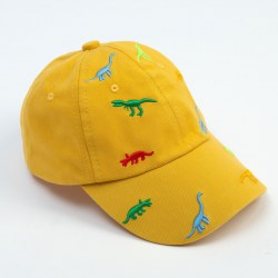 Кепка детская Динозавры MINAKU цвет жёлтый, р-р 50