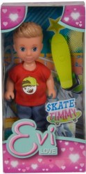 Кукла Тимми 12 см Скейтбордист Simba