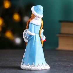Фигура статуэтка новогодняя Снегурочка 14 см