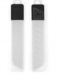 Лезвие для канцелярских ножей, 18 мм, набор 10 шт.