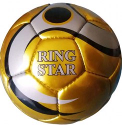 Мяч футбольный RING STAR size 5,PU,4 слоя