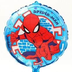 Шар фольгированный круг Spider-man, Человек-паук
