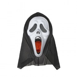Карнавальная маска "Крик" с языком 