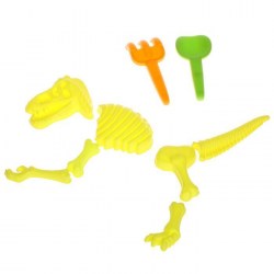 Песочный набор "Раскопки динозавра", 9 предметов