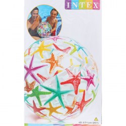 Мяч пляжный "Узоры" INTEX 51 см