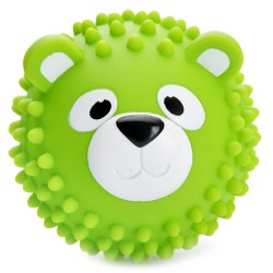 Мяч массажный Мишка зеленый  8,5 см