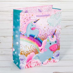 Пакет Розовые мечты, L 31 × 40 × 9 см