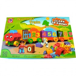 Конструктор  Kids Home Toys  188-22 Считай и играй 50 деталей