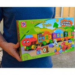 Конструктор  Kids Home Toys  188-22 Считай и играй 50 деталей