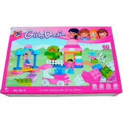 Конструктор  Kids Home Toys  188-19 Girls Dream 60 деталей